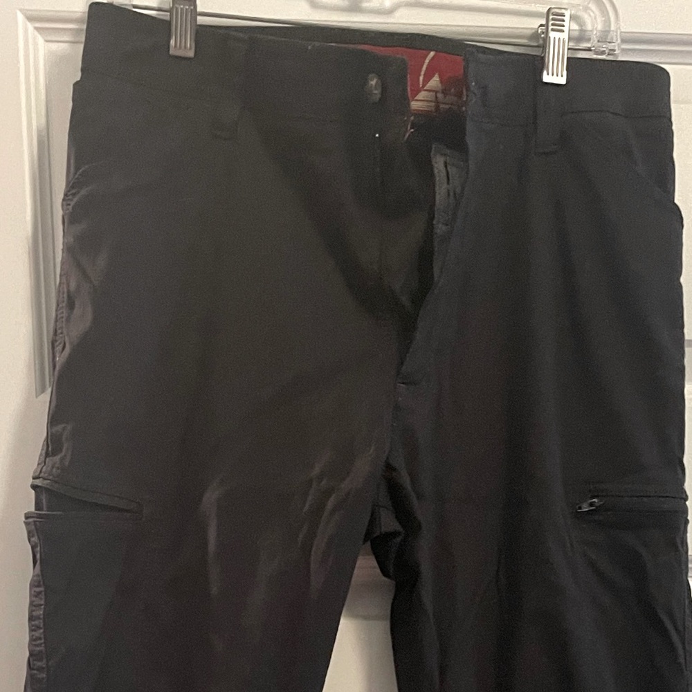Black Wrangler pants